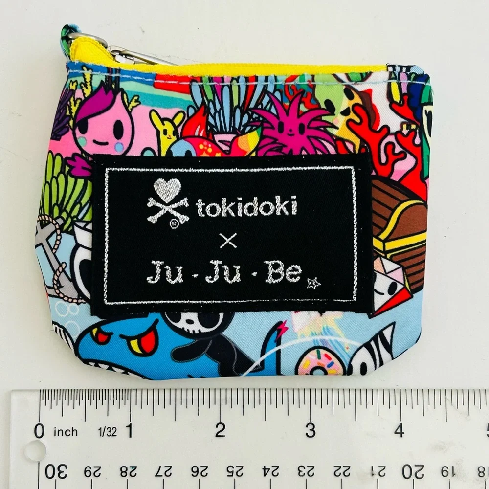 New Tokidoki Jujube Sea Amo Coin Purse Bag Rare Limited Edition Machine Wash